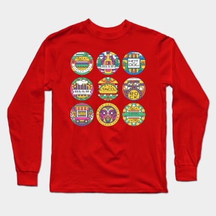 food festival logo Long Sleeve T-Shirt